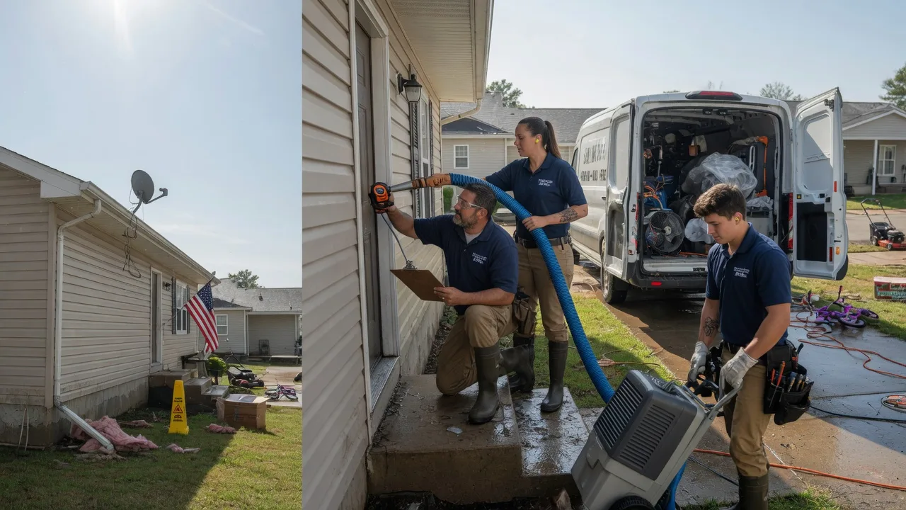 Ceiling Water Damage Restoration in Crown, PA near me
