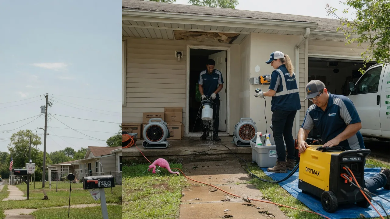 Storm Damage Water Removal in Crown, PA near me